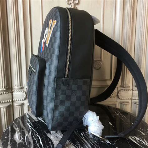 louis vuitton josh backpack black|louis vuitton briefcase backpack.